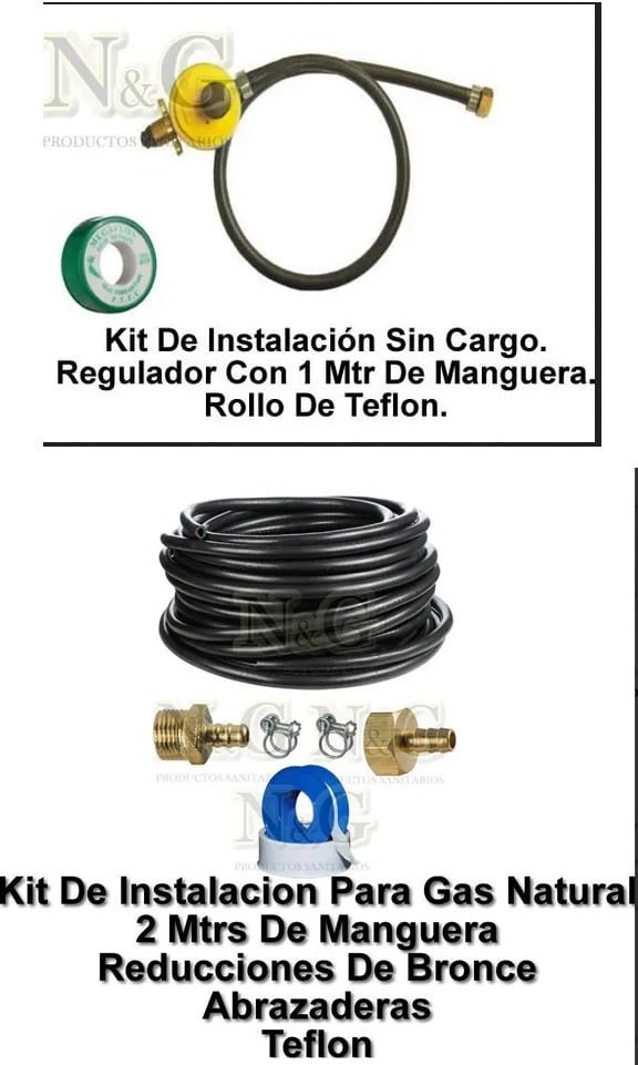 Kit de instalación de gas