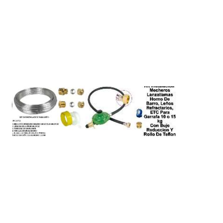 Kit de instalación de gas
