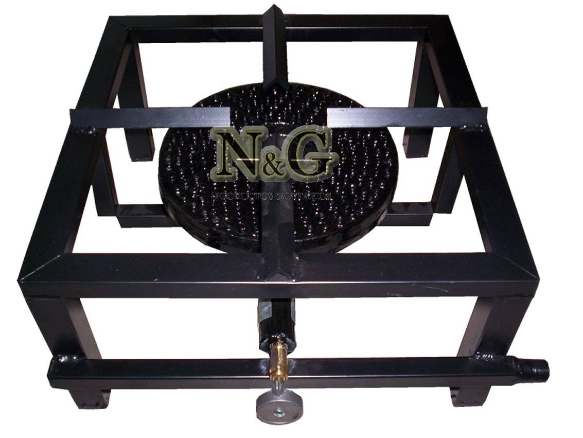 Anafe 34 × 34 con hornalla